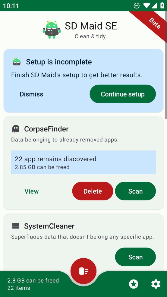 SD女佣SD Maid SE v5.6.2 高级版