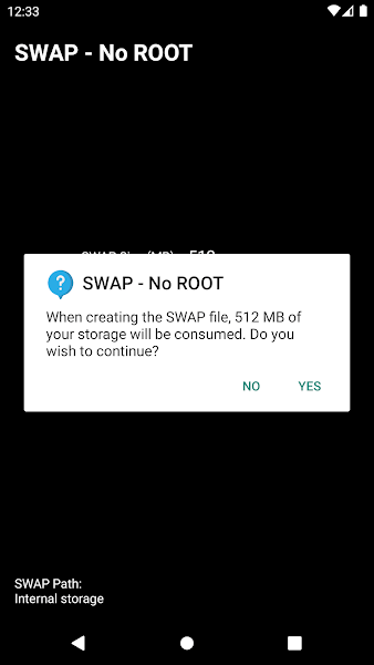 SWAP – No ROOT v3.13.2 – 手机虚拟内存