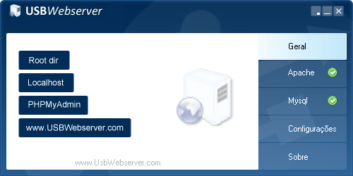 USBWebServer v8.6.5 – 网站架设工具