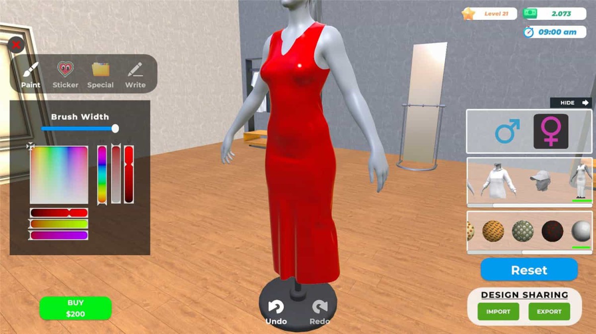 《服装店模拟/Clothing Store Simulator》 v0.1.5简体中文版