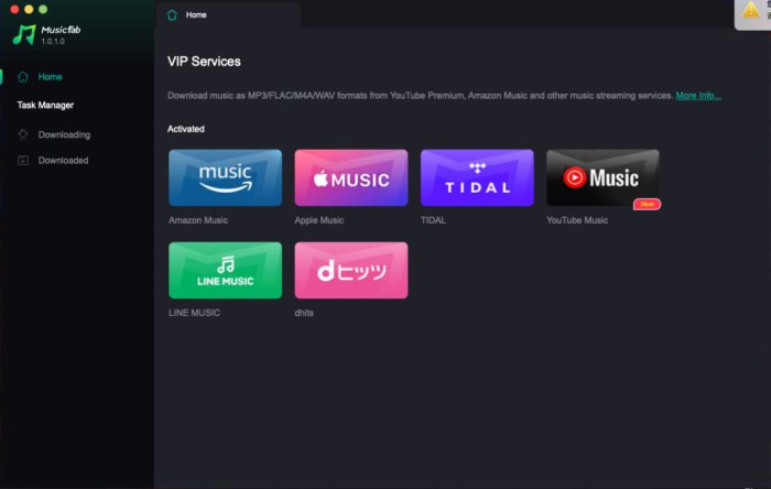 MusicFab v1.0.3.9 多语便携版 – 全能音乐转换和管理软件，高效音频编辑与转换