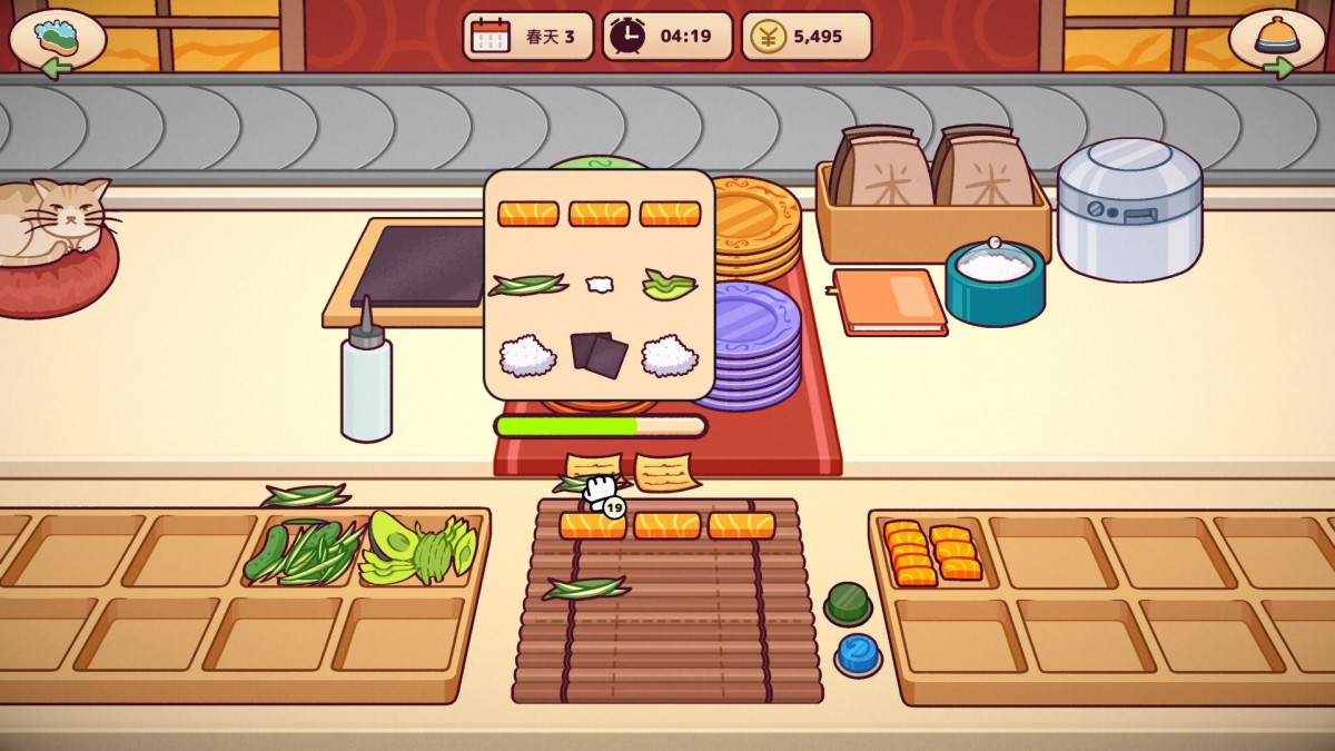 《美味回转寿司店模拟器/Ugoku Sushi Bar》 Build.24450903简体中文版