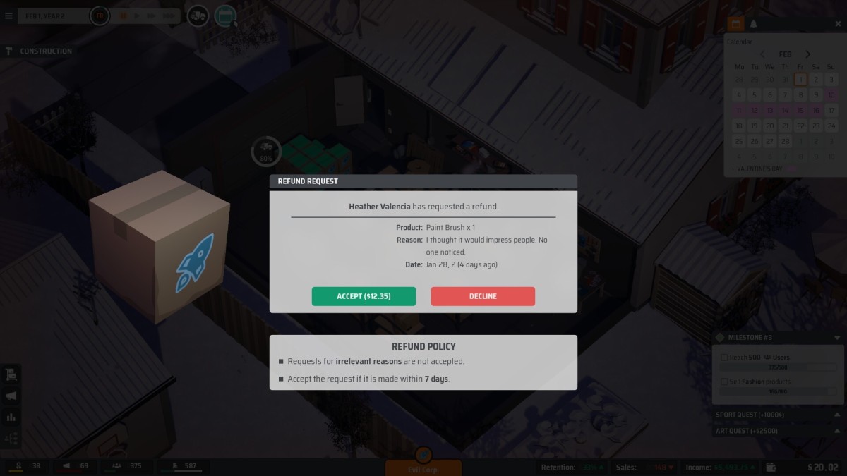 《电商大亨/E-Shop Tycoon》 Build.24431217简体中文版